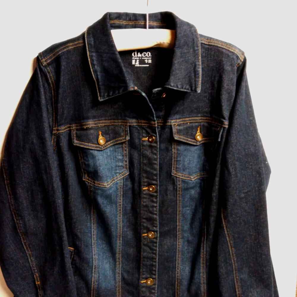 Denim & Co Denim Jacket 30" Length